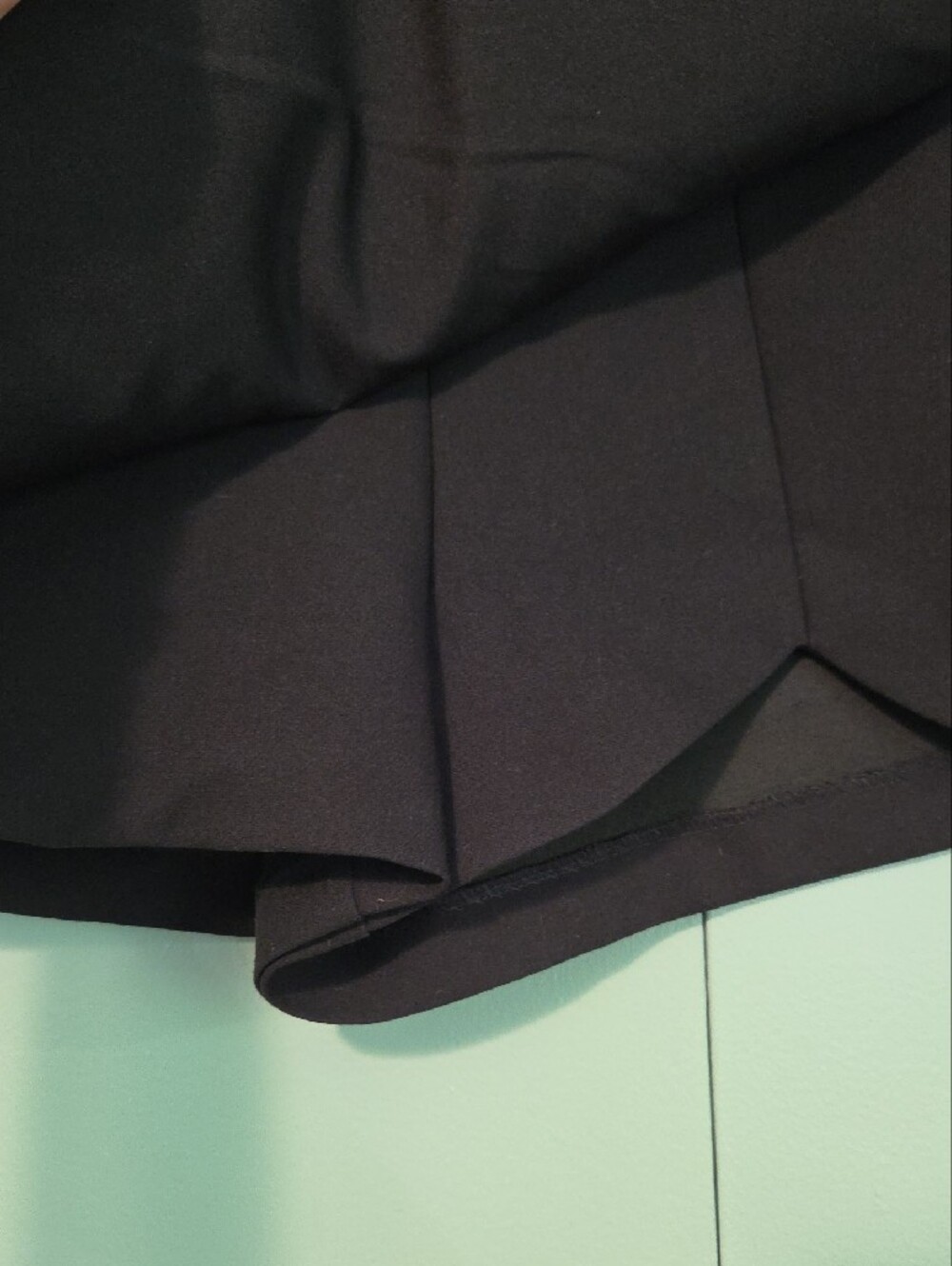 Zara Black Wrap-Front Women's Skort Size Small - Picture 2 of 7